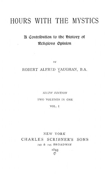 Hours with the Mystics